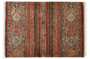THEKO Orientteppich Kandashah 0714 grey multi 106 x 151 cm
