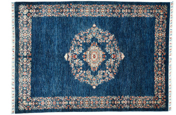 THEKO Teppich Kandashah 22 dark blue 149 x 207 cm