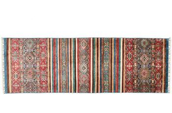 THEKO Orientteppich Kandashah 3156 red multi 80 x 240 cm Galerie