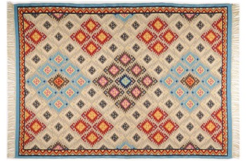 THEKO Handwebteppich Kelim Royal RO-12-6090 multicolor