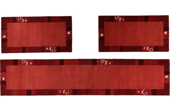 THEKO Teppich Royal Ganges red 70 x 620 cm Bettumrandung