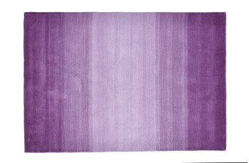 THEKO Teppich Wool Comfort Ombre 750 lila