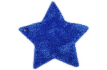 Tom Tailor Kinderteppich Soft Stern blau 100cm