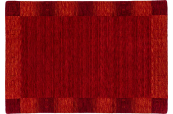 Zaba Loribaft-Teppich Seattle Bordüre rot
