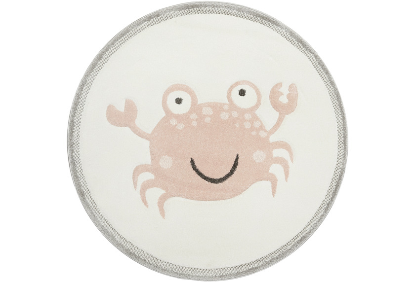 ESPRIT Kurzflorteppich Crab ESP-40173-255 beige rosa