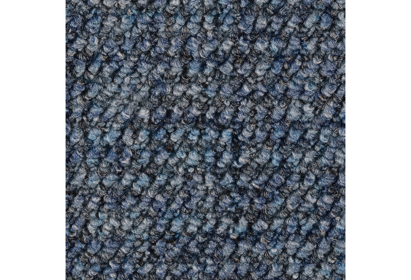 Skorpa Teppichboden Schlinge gemustert Aragosta blau