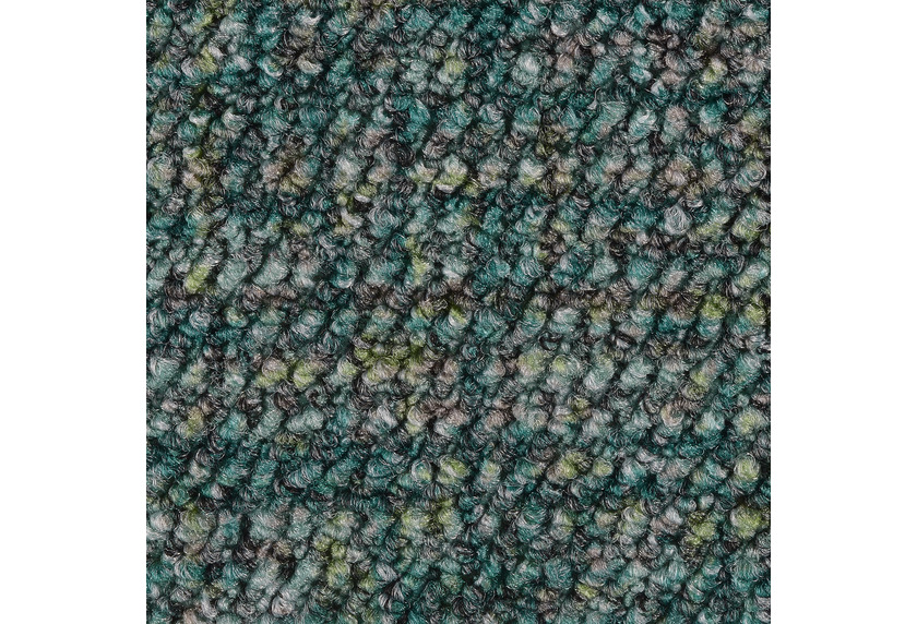 Skorpa Schlingen-Teppichboden Felix gemustert Seegrün