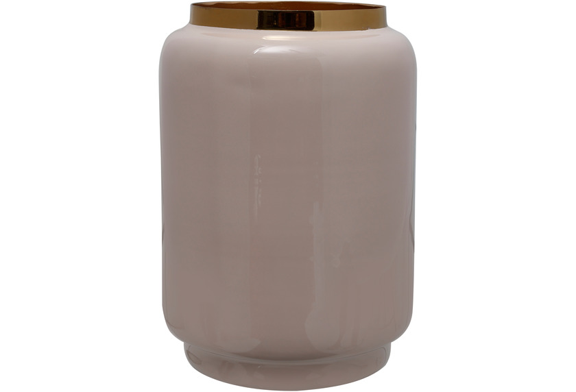 Kayoom Vase Art Deco 445 Elfenbein / Gold