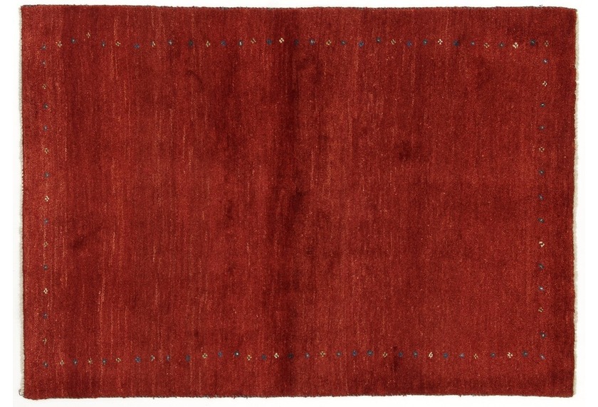 Oriental Collection Gabbeh-Teppich 104 x 150 cm gemustert rot