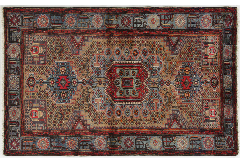 Oriental Collection Hamadan Teppich Khamseh 130 x 212 cm