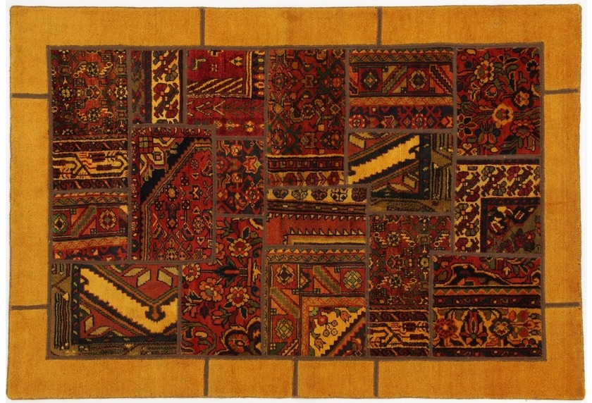 Oriental Collection Patchwork Persia 143 x 205 cm mehrfarbig