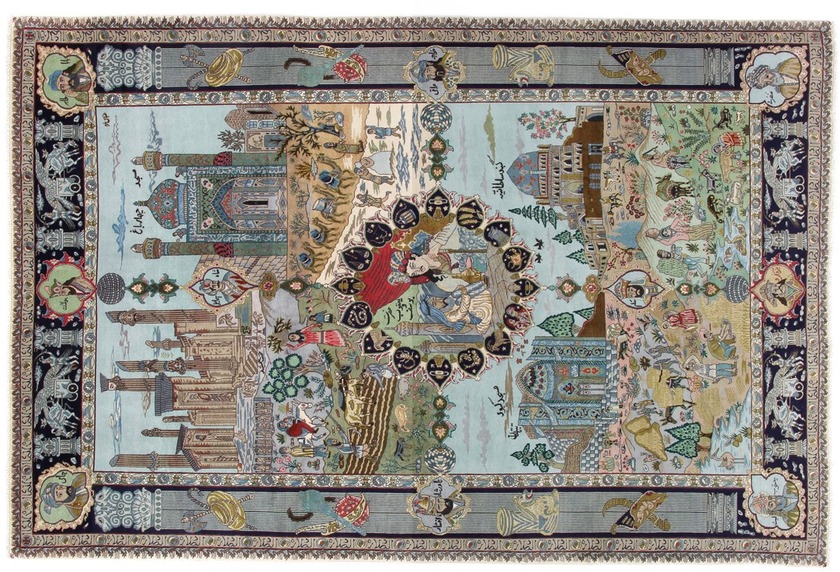 Oriental Collection Täbriz Teppich 50 radj 198 x 300 cm