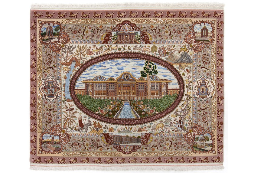 Oriental Collection Täbriz Teppich 70 radj auf Seide 167 x 130 cm