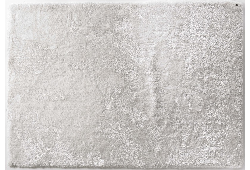 Tom Tailor Hochflor-Teppich Soft Uni white