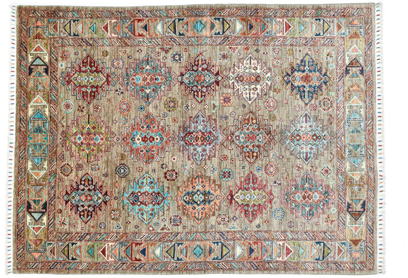 THEKO Orientteppich Kandashah 407 beige multi 156 x 210 cm