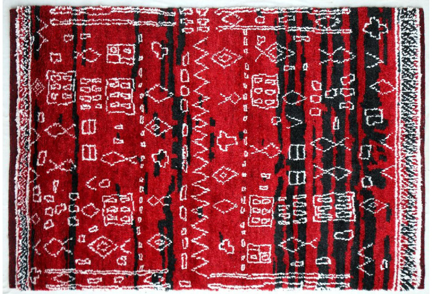 THEKO Teppich ZO-2380-18 red 160 x 230 cm